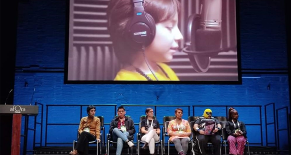 FOTO: Presentación de Primera Llamada en el II Congreso Internacional de Espectadores de Teatro (2024)